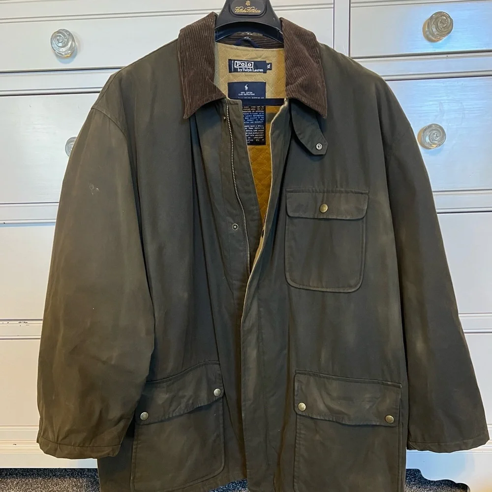 Polo Ralph Lauren Olive Field Jacket - Picture 1 of 5